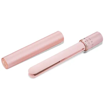 Mini Portable Ceramic Tourmaline Hair Straightener for Travel