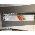 BG8S white bright candle shrink package OEM brand