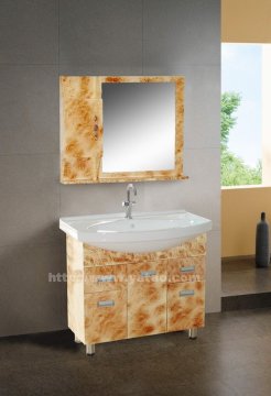 wallhung solid woood/pvc cabinet YMB-011D