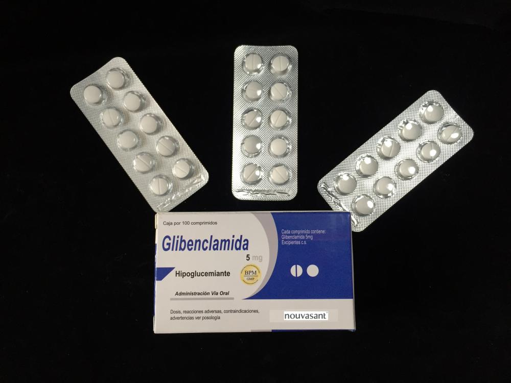 الكمبيوتر اللوحي Glibenclamide بي بي 5 ملغ