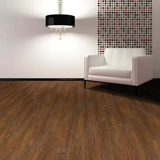 3mm deep embossed walnut pvc flooring planks