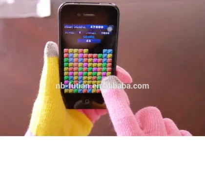 FUTIAN FASHION 2015 beautiful touch glove for iglove