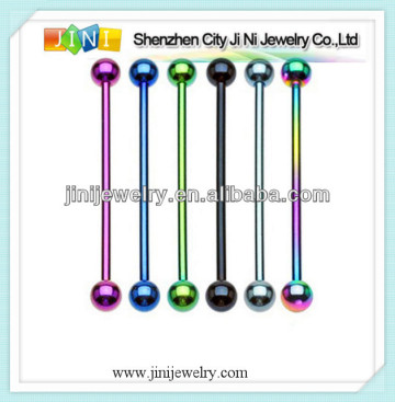 industrial barbell jewelry industrial piercing jew