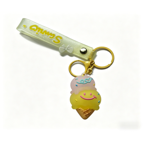 Восхитительная игрушка-брелок из ПВХ с мороженым
