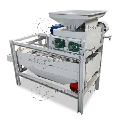 Almond Shell and Hazelnut Kernel Crushing Machine - Almond Nut Cracker