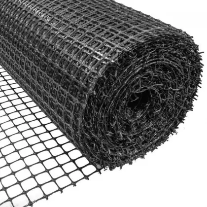 PP Material Biaxial Plastic Geogrids Road Reinforcement