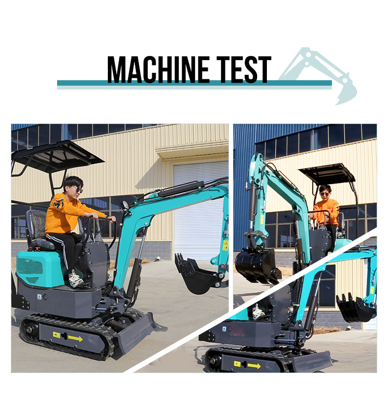 1 2 Ton Excavator Product Parameters