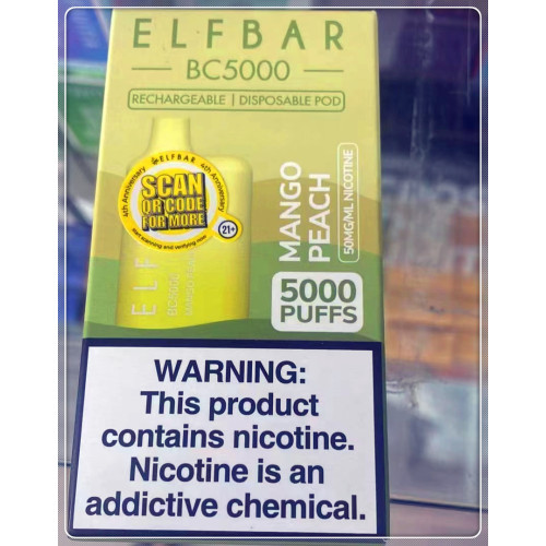 Elf Bar BC5000 Melhor revisão vape Pod