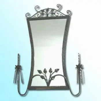 Die-casting Iron Mirror Used in Hotel, Bathroom or Bedding Room