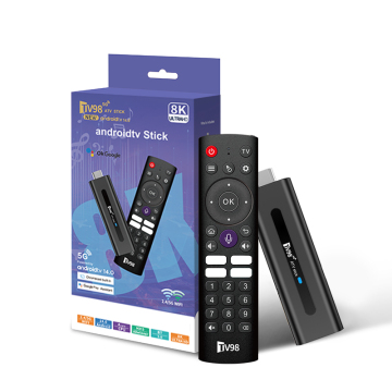 Android 14 Firestick with 2GB/16GB Storage and IR Learning Voice Remote for 4K Streaming