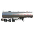 3 Axles 45,000liters Stainless Steel Edible Oil Transport Tank Semi Trailer