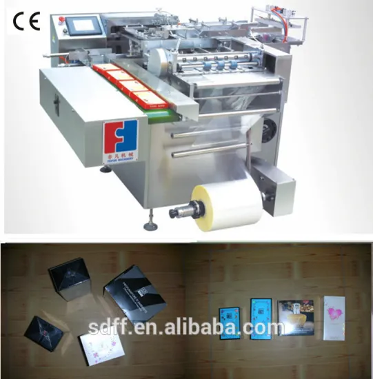 full automatic box cellophane overwrapping machine