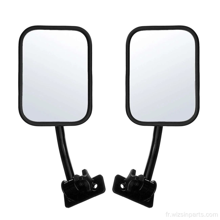 Miroirs latéraux rectangulaires pour Jeep Wrangler