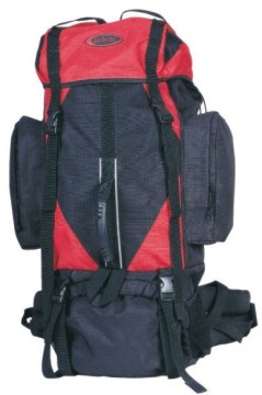 New 10L Polyester Red Black Climbing Backpack