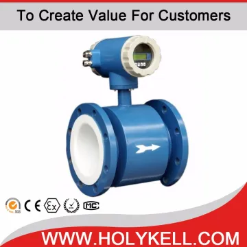 4800series electromagnetic water low cost flow meter 4-20ma output water flow meter