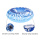 Sturdy 47 Inch Round inflatable snow tube Sledding