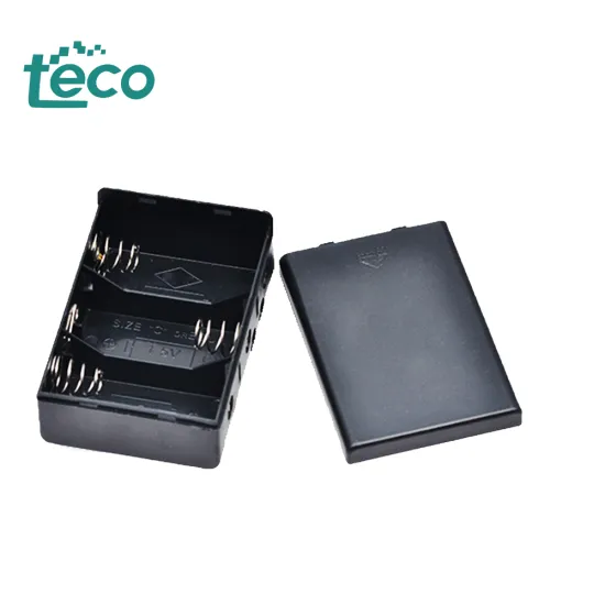 3C Battery Bracket and Box with Cover for Secure Storage and Organization