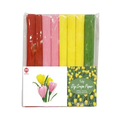 Creative DIY Crepe Paper Tulip