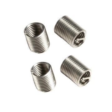 304 Stainless Steel Wire Thread Inserts Locking Type Fasteners with M2 M8 Threads Packed in Carton Box Metric Measurement System
