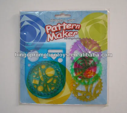 Plastic drawing sets for kids spiral art sets