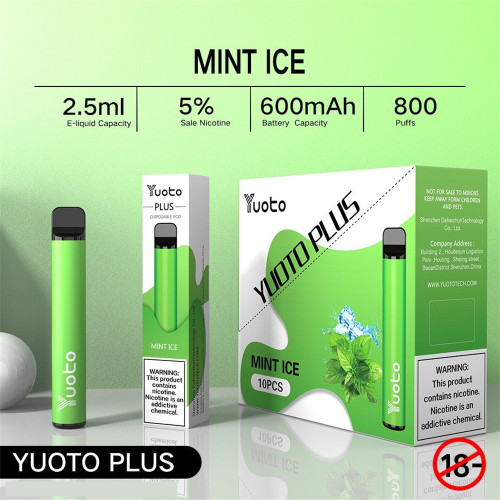 Disposable Vape Pod Device Yuoto Plus 800puffs