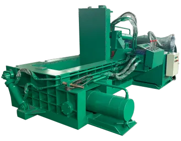 Horizontal Turn-over Scrap Metal Steel Shavings Baler Press
