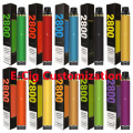 Dispositivo de pod de vape de vape personalizado 2800 Puffs