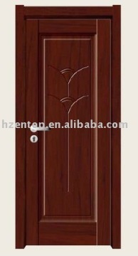 Solid wood door with painting ( EE-2137)