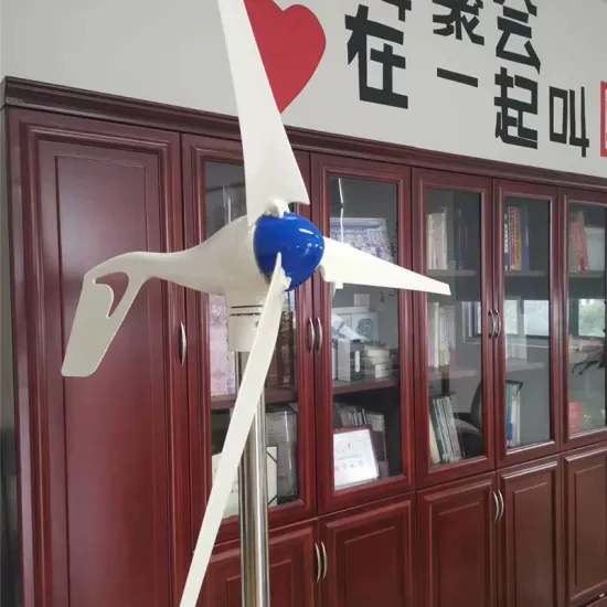 Small wind turbines, connected with clamps