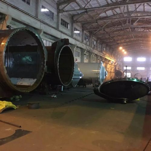 Rubber Vulcanizing Autoclave With Safety Interlock