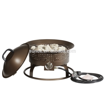 CSA & CE Approved Bronze Portable Gas Fire pit