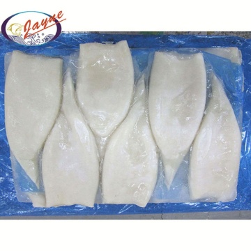Venta caliente de alta calidad IQF mariscos congelados tubo de calamares limpios U5 U7