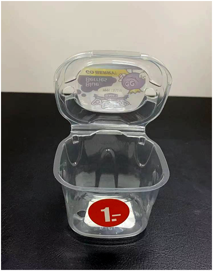 Hot sale transparent Mini Blueberries Packaging