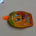 Resealable Fruit Juice Bag Ziplock Spout Pouch Bag