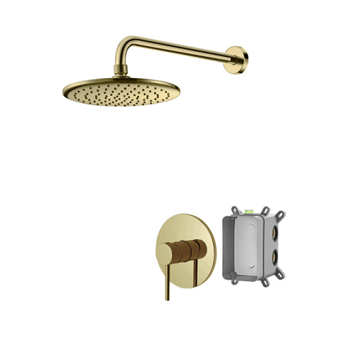 shower faucet system Brushed Nickel Shower Head Sets Factory