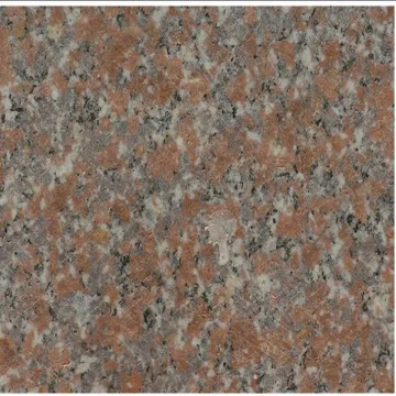 Crimson Granite Road Along The Stone