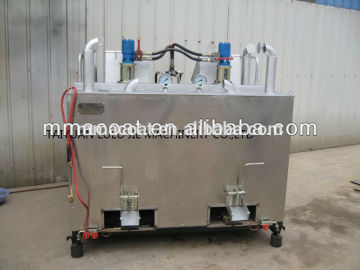 Double-cylinder hydraulic thermoplastic melting kettle