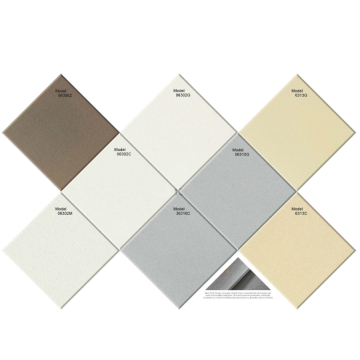 Multi-color optional interior ceramic floor tiles