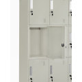 4 Tier Standard Metal Lockers 3 Wide