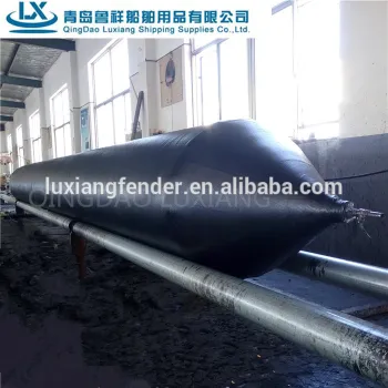 luxiang brand supplies anti explosion inflatable rubber flotation marine airbags