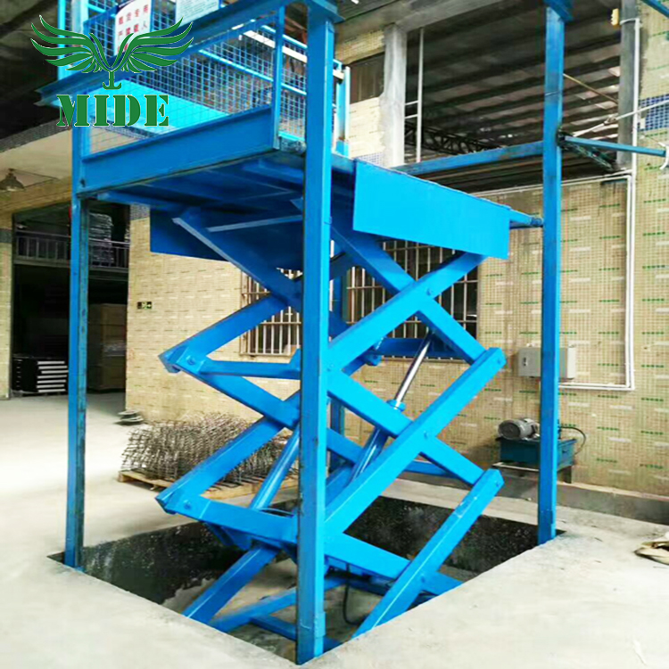 Fix In-Ground Scissor Lift Platform للبيع