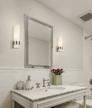 US Free Shipping Bathroom Cylinder Wall Lamp for Home and Hotel