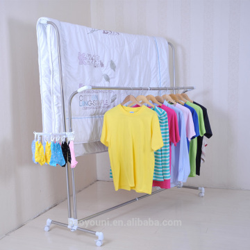 BYN height adjustable drying rack with casters 2-locking DQ-0812