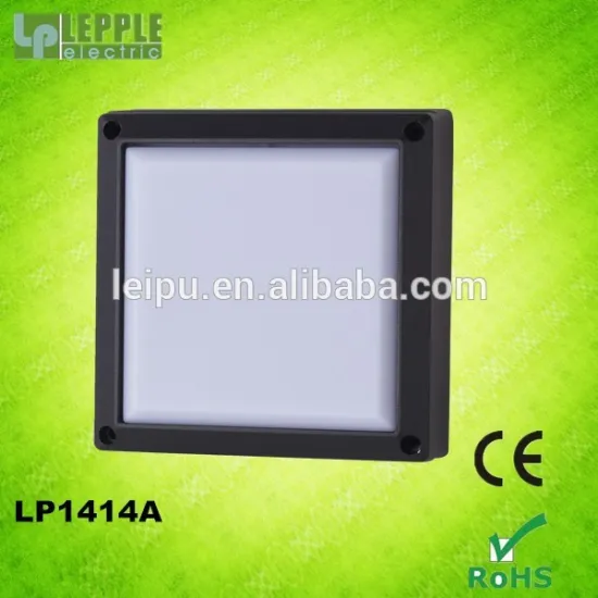 squared aluminium die-casting outdoor wall lighting with E27 socket