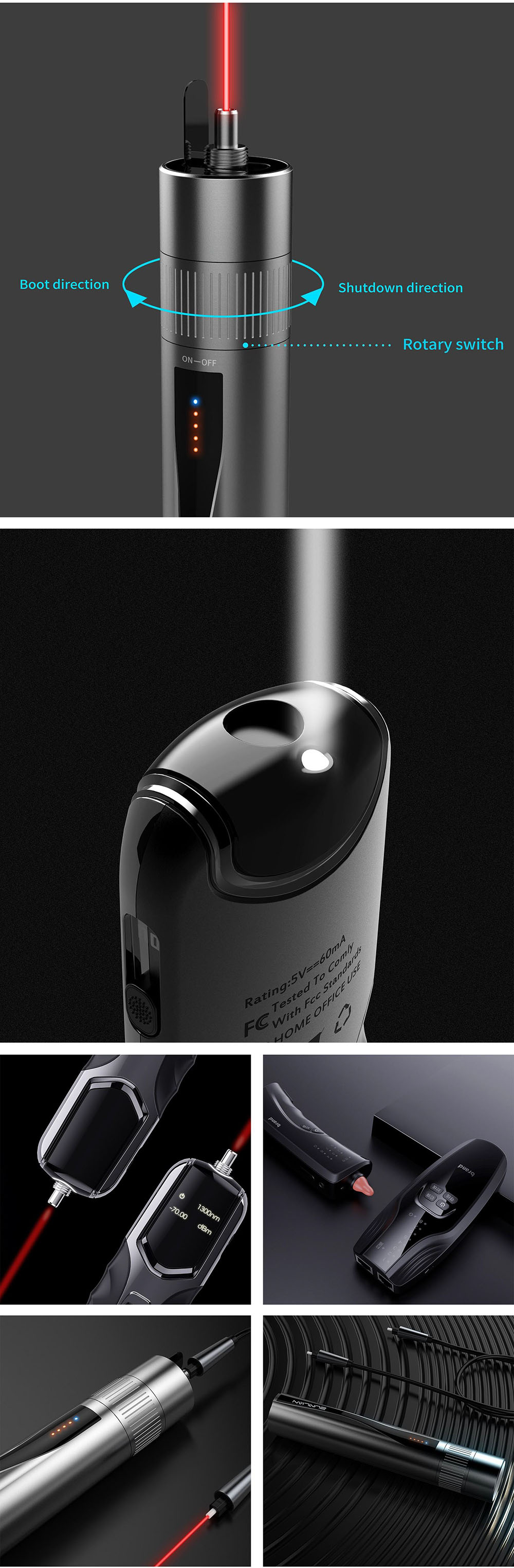 High quality red light pen series design