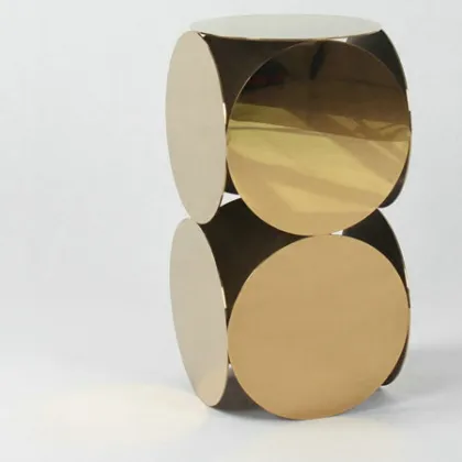Still Side Table in Rose Gold Colours