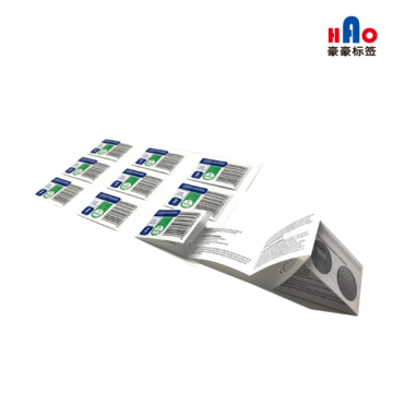 Classic professional folding label