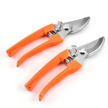 high carbon steel fruit tree pruning shears scissor