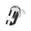 2x Champagne bottle stopper in stainless steel, with sealing cap for bottles of sparkling wine