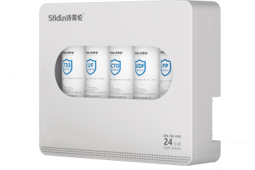 Weißer Fünf-Stufen-Shield-Ultrafiltrations-Wasserreiniger